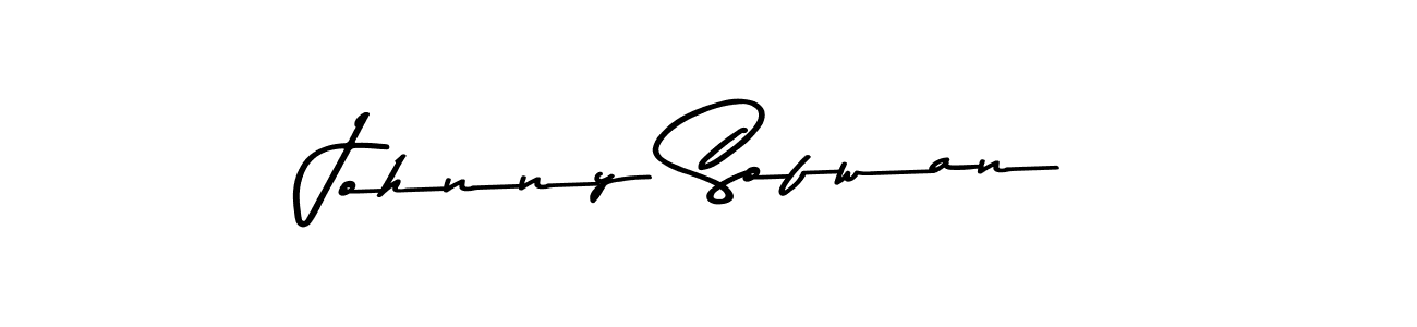 The best way (Asem Kandis PERSONAL USE) to make a short signature is to pick only two or three words in your name. The name Johnny Sofwan include a total of six letters. For converting this name. Johnny Sofwan signature style 9 images and pictures png