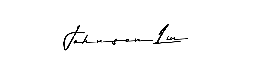 Make a beautiful signature design for name Johnson Lin. Use this online signature maker to create a handwritten signature for free. Johnson Lin signature style 9 images and pictures png