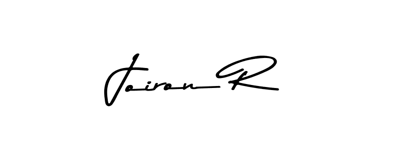 Make a beautiful signature design for name Joiron R. With this signature (Asem Kandis PERSONAL USE) style, you can create a handwritten signature for free. Joiron R signature style 9 images and pictures png