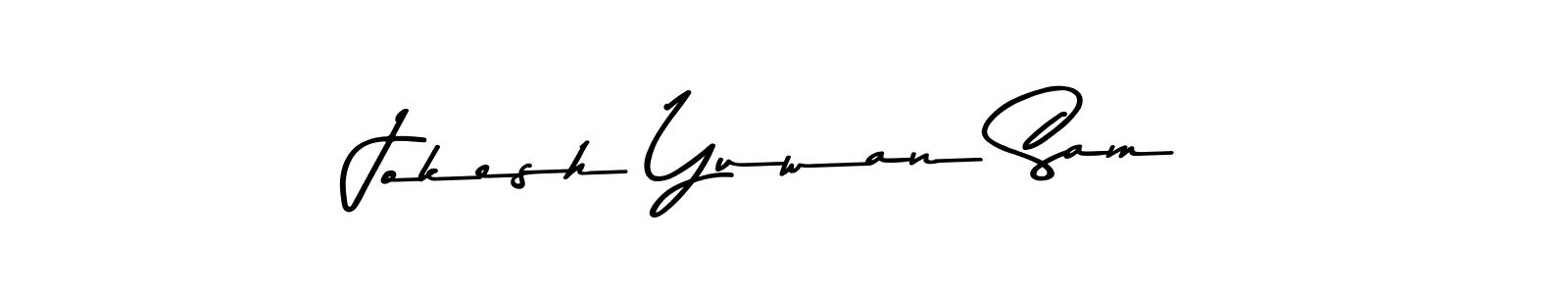 Once you've used our free online signature maker to create your best signature Asem Kandis PERSONAL USE style, it's time to enjoy all of the benefits that Jokesh Yuwan Sam name signing documents. Jokesh Yuwan Sam signature style 9 images and pictures png