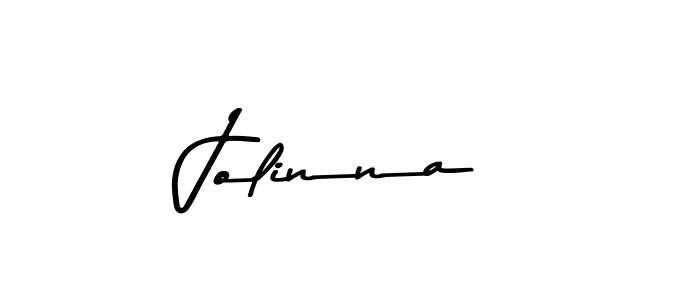 Similarly Asem Kandis PERSONAL USE is the best handwritten signature design. Signature creator online .You can use it as an online autograph creator for name Jolinna. Jolinna signature style 9 images and pictures png