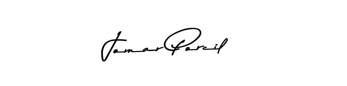 Also You can easily find your signature by using the search form. We will create Jomar Porcil name handwritten signature images for you free of cost using Asem Kandis PERSONAL USE sign style. Jomar Porcil signature style 9 images and pictures png
