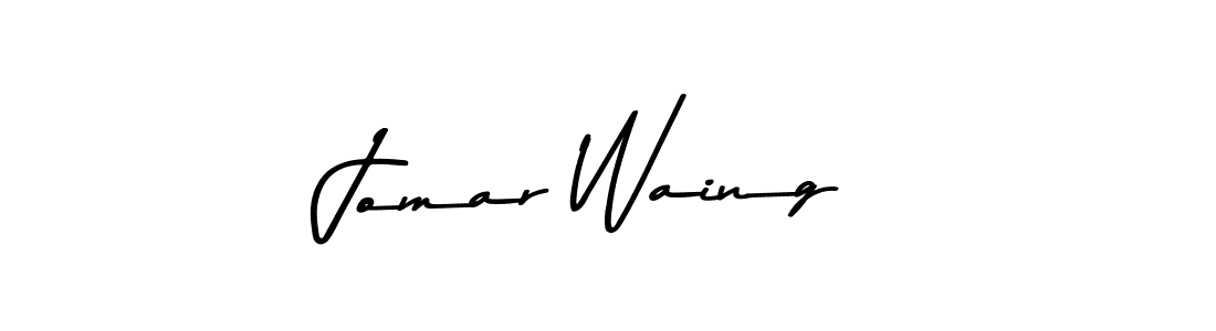Here are the top 10 professional signature styles for the name Jomar Waing. These are the best autograph styles you can use for your name. Jomar Waing signature style 9 images and pictures png
