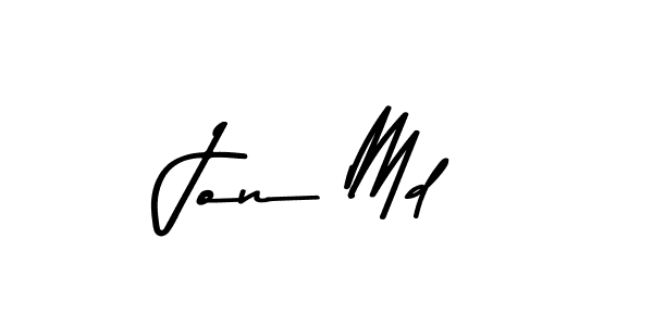 Also we have Jon Md name is the best signature style. Create professional handwritten signature collection using Asem Kandis PERSONAL USE autograph style. Jon Md signature style 9 images and pictures png