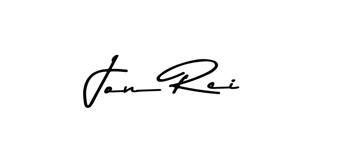 Use a signature maker to create a handwritten signature online. With this signature software, you can design (Asem Kandis PERSONAL USE) your own signature for name Jon Rei. Jon Rei signature style 9 images and pictures png
