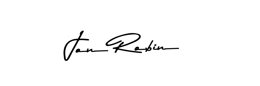 Similarly Asem Kandis PERSONAL USE is the best handwritten signature design. Signature creator online .You can use it as an online autograph creator for name Jon Robin. Jon Robin signature style 9 images and pictures png