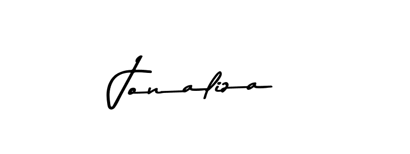 Jonaliza stylish signature style. Best Handwritten Sign (Asem Kandis PERSONAL USE) for my name. Handwritten Signature Collection Ideas for my name Jonaliza. Jonaliza signature style 9 images and pictures png