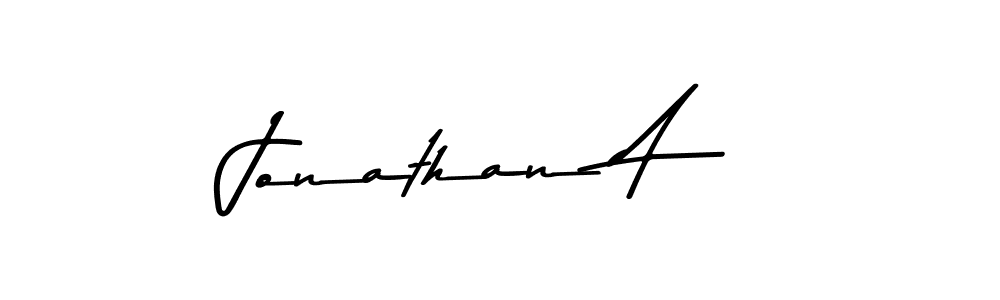 Create a beautiful signature design for name Jonathan A. With this signature (Asem Kandis PERSONAL USE) fonts, you can make a handwritten signature for free. Jonathan A signature style 9 images and pictures png