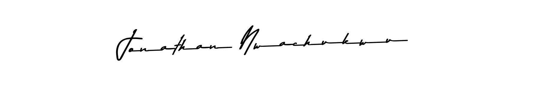 How to make Jonathan Nwachukwu name signature. Use Asem Kandis PERSONAL USE style for creating short signs online. This is the latest handwritten sign. Jonathan Nwachukwu signature style 9 images and pictures png