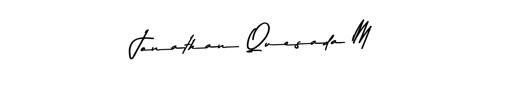 How to make Jonathan Quesada M signature? Asem Kandis PERSONAL USE is a professional autograph style. Create handwritten signature for Jonathan Quesada M name. Jonathan Quesada M signature style 9 images and pictures png