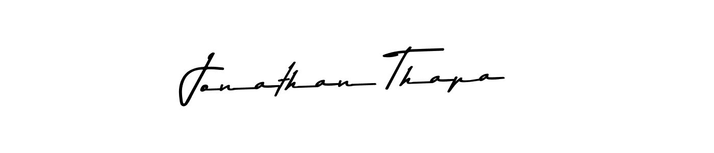 Asem Kandis PERSONAL USE is a professional signature style that is perfect for those who want to add a touch of class to their signature. It is also a great choice for those who want to make their signature more unique. Get Jonathan Thapa name to fancy signature for free. Jonathan Thapa signature style 9 images and pictures png