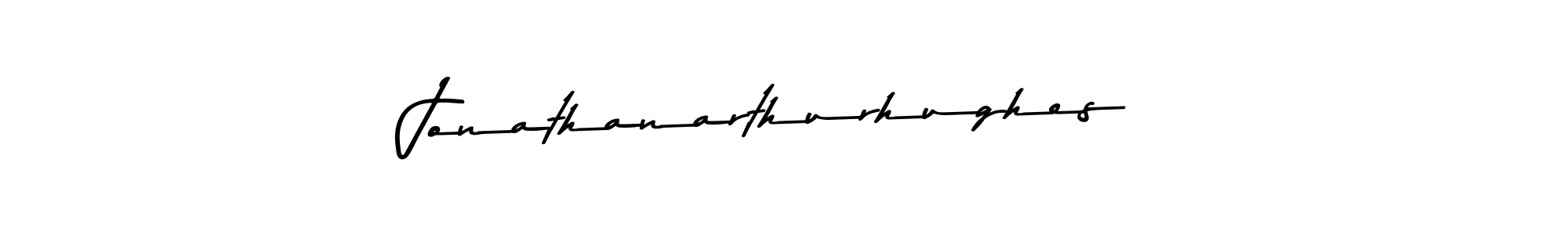 How to make Jonathanarthurhughes name signature. Use Asem Kandis PERSONAL USE style for creating short signs online. This is the latest handwritten sign. Jonathanarthurhughes signature style 9 images and pictures png