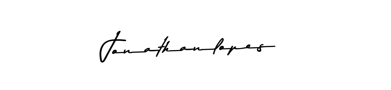 Use a signature maker to create a handwritten signature online. With this signature software, you can design (Asem Kandis PERSONAL USE) your own signature for name Jonathanlopes. Jonathanlopes signature style 9 images and pictures png