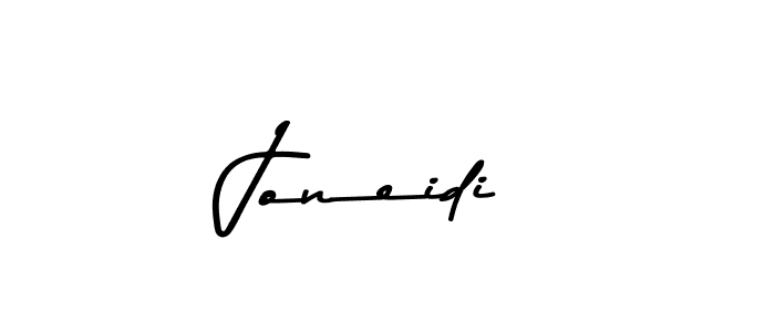 You should practise on your own different ways (Asem Kandis PERSONAL USE) to write your name (Joneidi) in signature. don't let someone else do it for you. Joneidi signature style 9 images and pictures png