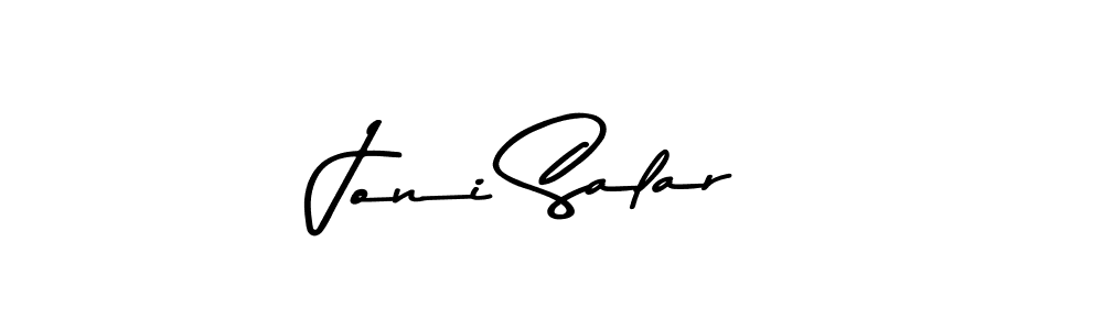 Joni Salar stylish signature style. Best Handwritten Sign (Asem Kandis PERSONAL USE) for my name. Handwritten Signature Collection Ideas for my name Joni Salar. Joni Salar signature style 9 images and pictures png