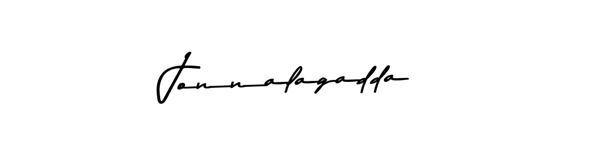 Jonnalagadda stylish signature style. Best Handwritten Sign (Asem Kandis PERSONAL USE) for my name. Handwritten Signature Collection Ideas for my name Jonnalagadda. Jonnalagadda signature style 9 images and pictures png