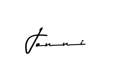 Asem Kandis PERSONAL USE is a professional signature style that is perfect for those who want to add a touch of class to their signature. It is also a great choice for those who want to make their signature more unique. Get Jonni name to fancy signature for free. Jonni signature style 9 images and pictures png