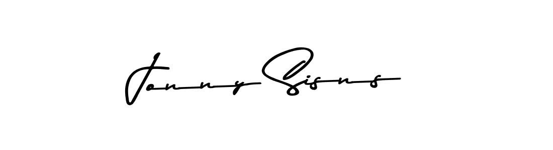 Check out images of Autograph of Jonny Sisns name. Actor Jonny Sisns Signature Style. Asem Kandis PERSONAL USE is a professional sign style online. Jonny Sisns signature style 9 images and pictures png