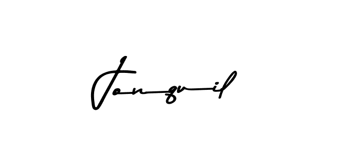 Design your own signature with our free online signature maker. With this signature software, you can create a handwritten (Asem Kandis PERSONAL USE) signature for name Jonquil. Jonquil signature style 9 images and pictures png