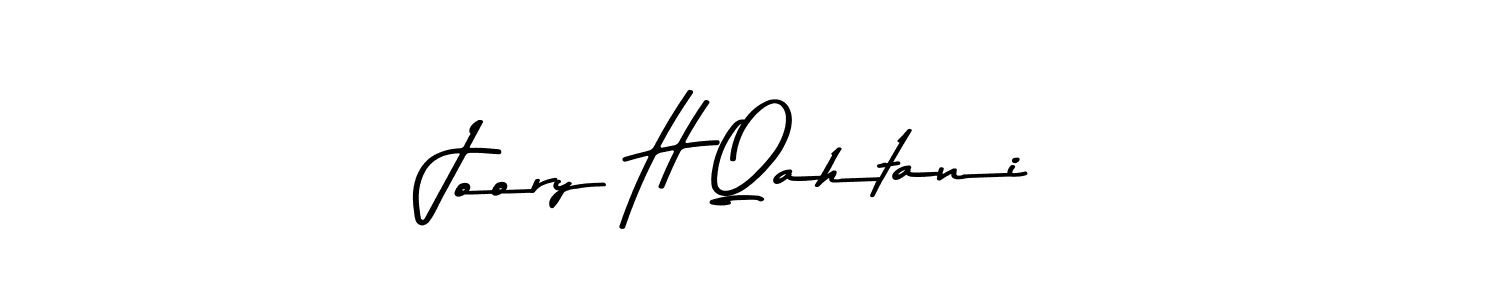 Also You can easily find your signature by using the search form. We will create Joory H Qahtani name handwritten signature images for you free of cost using Asem Kandis PERSONAL USE sign style. Joory H Qahtani signature style 9 images and pictures png