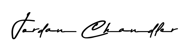 Also You can easily find your signature by using the search form. We will create Jordan Chandler name handwritten signature images for you free of cost using Asem Kandis PERSONAL USE sign style. Jordan Chandler signature style 9 images and pictures png