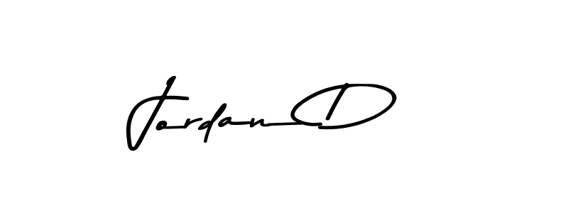 Make a beautiful signature design for name Jordan D. With this signature (Asem Kandis PERSONAL USE) style, you can create a handwritten signature for free. Jordan D signature style 9 images and pictures png