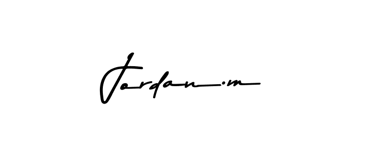 Also You can easily find your signature by using the search form. We will create Jordan.m name handwritten signature images for you free of cost using Asem Kandis PERSONAL USE sign style. Jordan.m signature style 9 images and pictures png