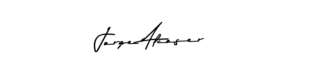 How to Draw Jorge Alcoser signature style? Asem Kandis PERSONAL USE is a latest design signature styles for name Jorge Alcoser. Jorge Alcoser signature style 9 images and pictures png