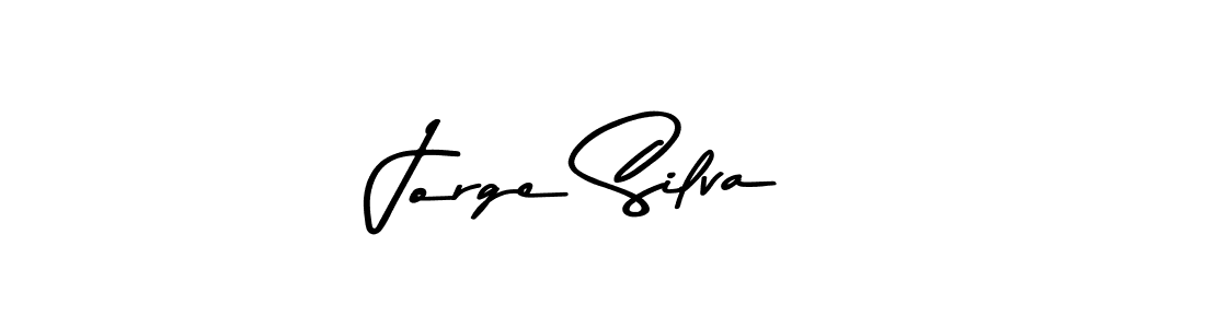 Create a beautiful signature design for name Jorge Silva. With this signature (Asem Kandis PERSONAL USE) fonts, you can make a handwritten signature for free. Jorge Silva signature style 9 images and pictures png