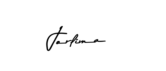 Jorlima stylish signature style. Best Handwritten Sign (Asem Kandis PERSONAL USE) for my name. Handwritten Signature Collection Ideas for my name Jorlima. Jorlima signature style 9 images and pictures png