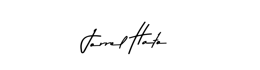 The best way (Asem Kandis PERSONAL USE) to make a short signature is to pick only two or three words in your name. The name Jorrel Hato include a total of six letters. For converting this name. Jorrel Hato signature style 9 images and pictures png