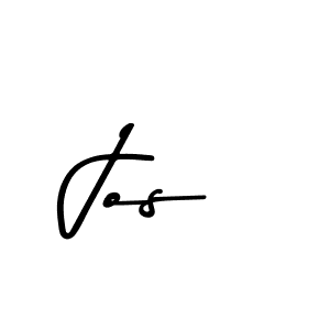 Use a signature maker to create a handwritten signature online. With this signature software, you can design (Asem Kandis PERSONAL USE) your own signature for name Jos. Jos signature style 9 images and pictures png