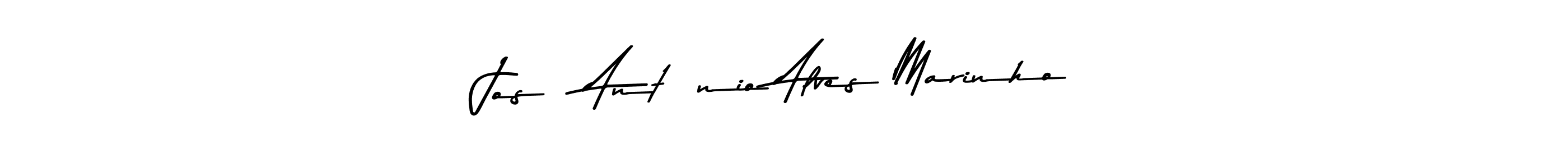 You should practise on your own different ways (Asem Kandis PERSONAL USE) to write your name (José António Alves Marinho) in signature. don't let someone else do it for you. José António Alves Marinho signature style 9 images and pictures png