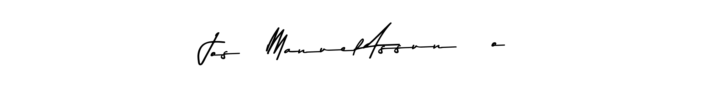 How to make José Manuel Assunção signature? Asem Kandis PERSONAL USE is a professional autograph style. Create handwritten signature for José Manuel Assunção name. José Manuel Assunção signature style 9 images and pictures png