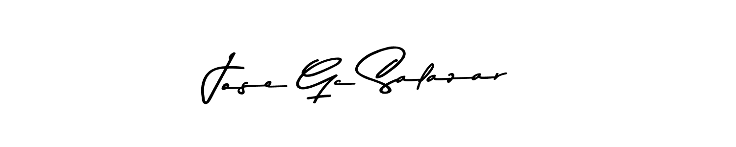 How to Draw Jose Gc Salazar signature style? Asem Kandis PERSONAL USE is a latest design signature styles for name Jose Gc Salazar. Jose Gc Salazar signature style 9 images and pictures png