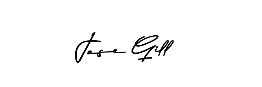 Jose Gill stylish signature style. Best Handwritten Sign (Asem Kandis PERSONAL USE) for my name. Handwritten Signature Collection Ideas for my name Jose Gill. Jose Gill signature style 9 images and pictures png