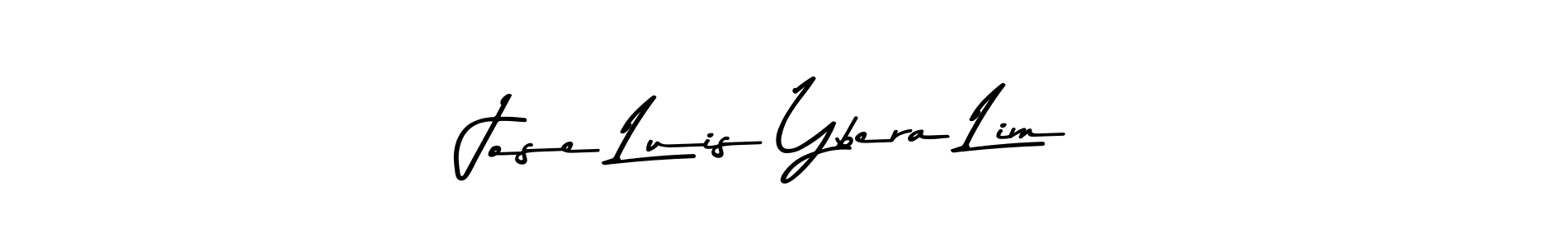 Design your own signature with our free online signature maker. With this signature software, you can create a handwritten (Asem Kandis PERSONAL USE) signature for name Jose Luis Ybera Lim. Jose Luis Ybera Lim signature style 9 images and pictures png