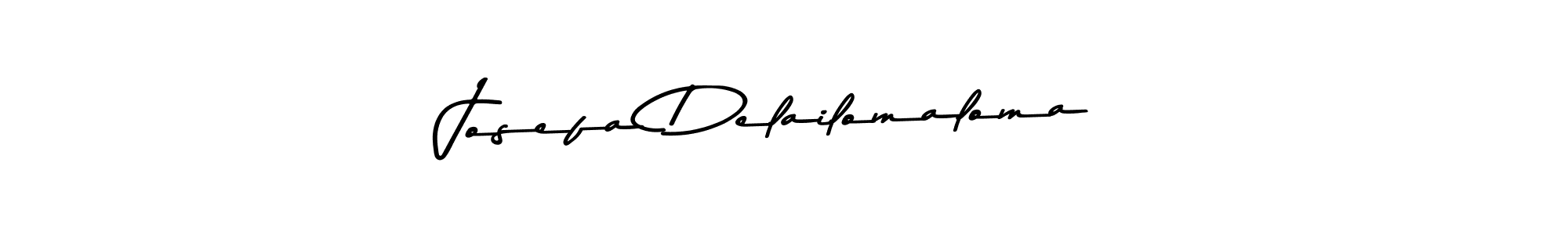 Also You can easily find your signature by using the search form. We will create Josefa Delailomaloma name handwritten signature images for you free of cost using Asem Kandis PERSONAL USE sign style. Josefa Delailomaloma signature style 9 images and pictures png