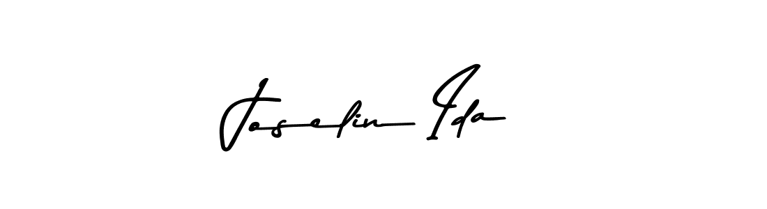 Make a beautiful signature design for name Joselin Ida. With this signature (Asem Kandis PERSONAL USE) style, you can create a handwritten signature for free. Joselin Ida signature style 9 images and pictures png