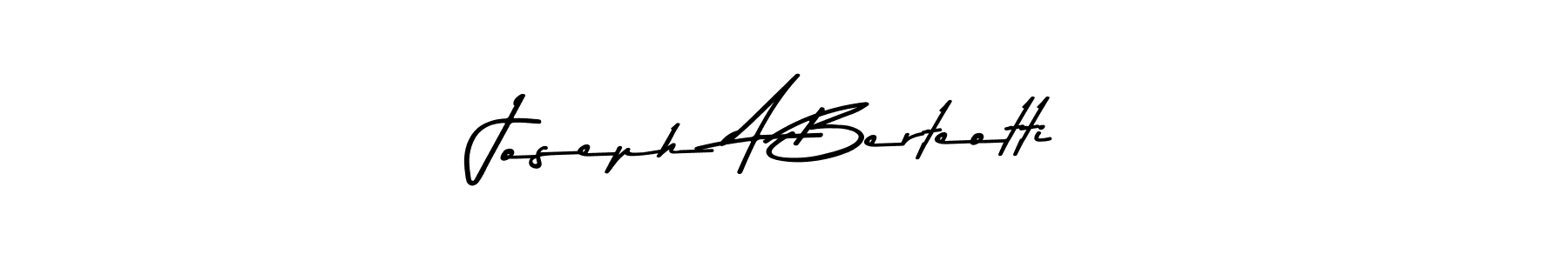 Also we have Joseph A Berteotti name is the best signature style. Create professional handwritten signature collection using Asem Kandis PERSONAL USE autograph style. Joseph A Berteotti signature style 9 images and pictures png