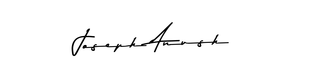 Make a beautiful signature design for name Joseph Anush. Use this online signature maker to create a handwritten signature for free. Joseph Anush signature style 9 images and pictures png