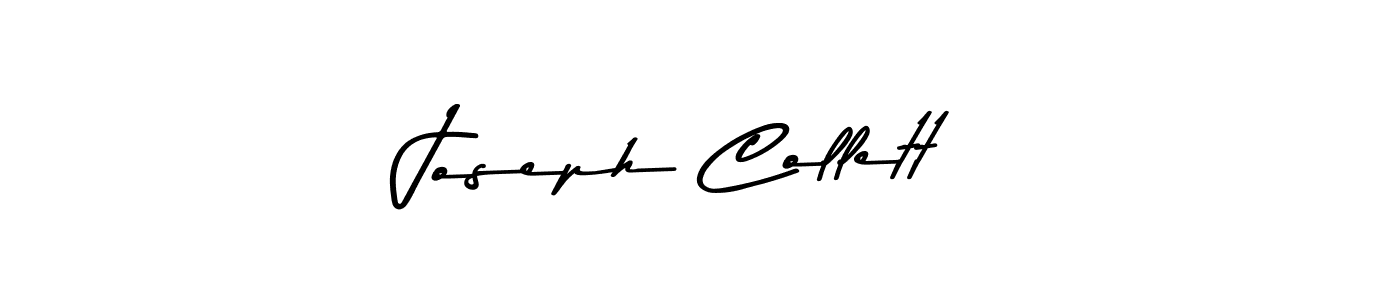 Also You can easily find your signature by using the search form. We will create Joseph Collett name handwritten signature images for you free of cost using Asem Kandis PERSONAL USE sign style. Joseph Collett signature style 9 images and pictures png