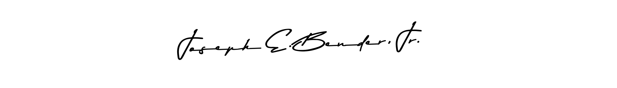 Similarly Asem Kandis PERSONAL USE is the best handwritten signature design. Signature creator online .You can use it as an online autograph creator for name Joseph E. Bender, Jr.. Joseph E. Bender, Jr. signature style 9 images and pictures png