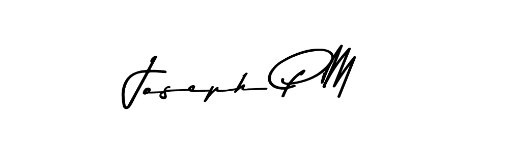 Also we have Joseph P M name is the best signature style. Create professional handwritten signature collection using Asem Kandis PERSONAL USE autograph style. Joseph P M signature style 9 images and pictures png