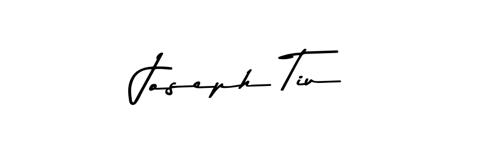 Make a beautiful signature design for name Joseph Tiu. With this signature (Asem Kandis PERSONAL USE) style, you can create a handwritten signature for free. Joseph Tiu signature style 9 images and pictures png