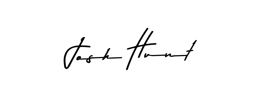 You should practise on your own different ways (Asem Kandis PERSONAL USE) to write your name (Josh Hunt) in signature. don't let someone else do it for you. Josh Hunt signature style 9 images and pictures png