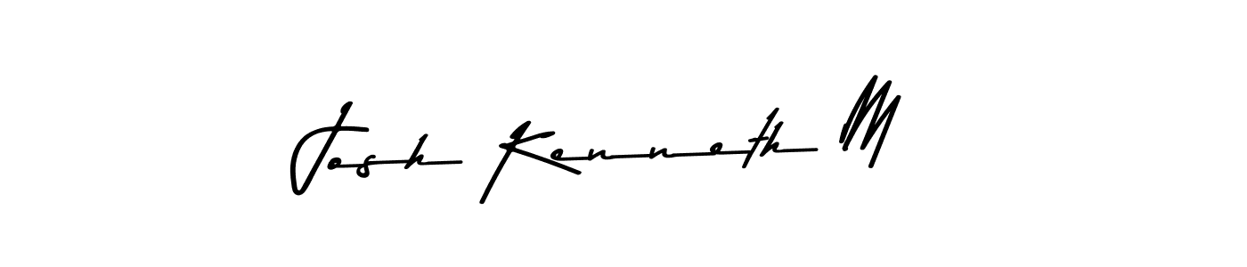 Similarly Asem Kandis PERSONAL USE is the best handwritten signature design. Signature creator online .You can use it as an online autograph creator for name Josh Kenneth M. Josh Kenneth M signature style 9 images and pictures png