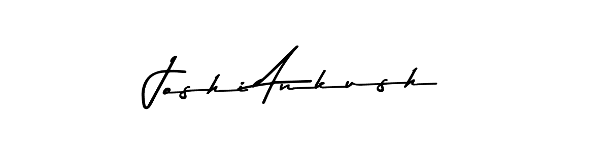 Joshi Ankush stylish signature style. Best Handwritten Sign (Asem Kandis PERSONAL USE) for my name. Handwritten Signature Collection Ideas for my name Joshi Ankush. Joshi Ankush signature style 9 images and pictures png