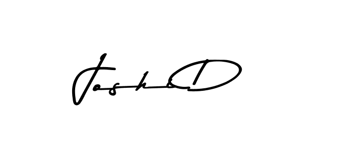 The best way (Asem Kandis PERSONAL USE) to make a short signature is to pick only two or three words in your name. The name Joshi D include a total of six letters. For converting this name. Joshi D signature style 9 images and pictures png