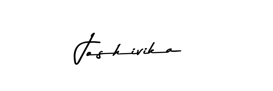 Use a signature maker to create a handwritten signature online. With this signature software, you can design (Asem Kandis PERSONAL USE) your own signature for name Joshivika. Joshivika signature style 9 images and pictures png